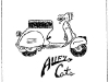 Allez Cats Scooter Club ephemera